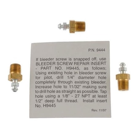 Carlson Brake Bleeder Screw Repair Kit -  H9445 CKH9445